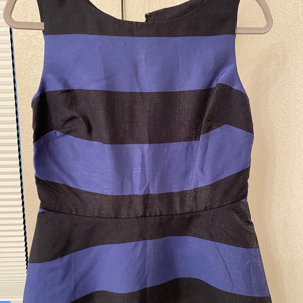 Banana Republic | Striped Sleeveless Peplum Top 4